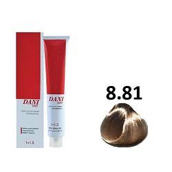 رنگ مو بدون آمونیاک بلوند شیر نسکافه ای روشن 8/81 دنی وان 100 میل